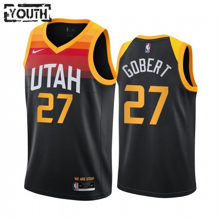 Maglia NBA Utah Jazz Rudy Gobert 27 2020-21 City Edition Swingman - Bambino